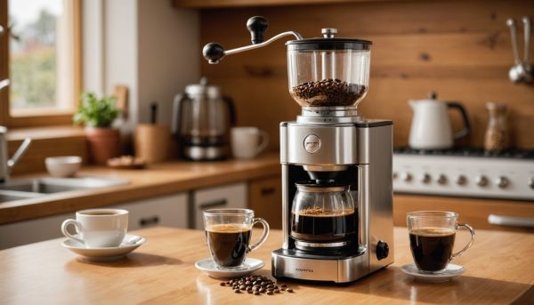 Cafetière à grain : trouvez votre alliée pour un café parfait